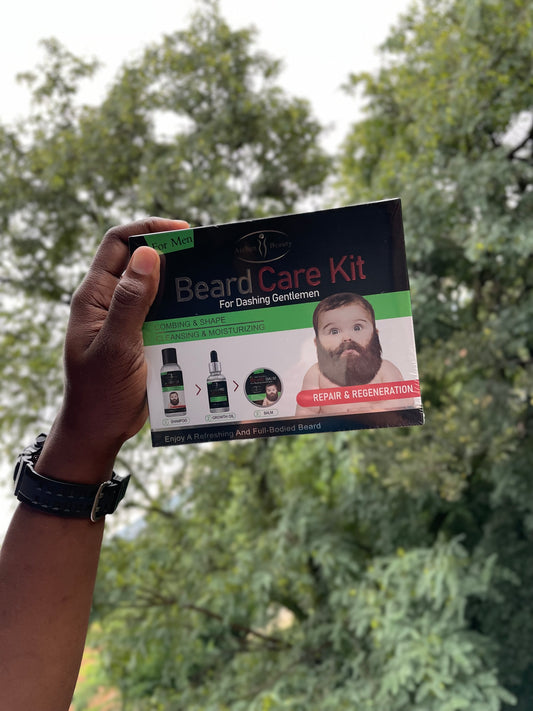 3 in 1 Beard Care kit | Shampoo | Growth Oil | Balm