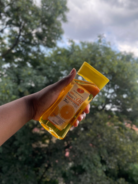 VITAMIN C Oil | Body Corrector, Whitening and Glowing Oil | 100% Nature Essential oil