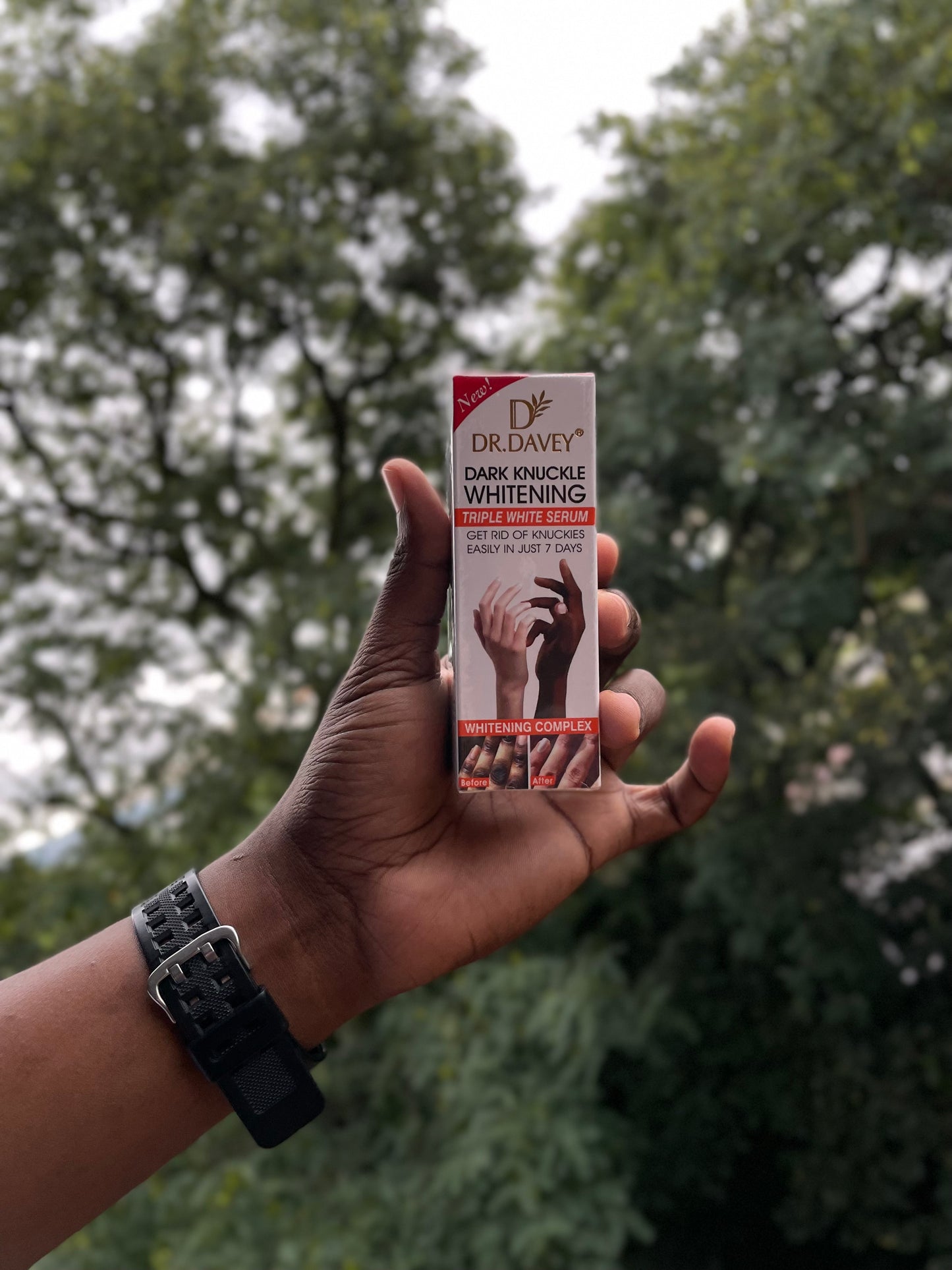 Dark Knuckle Whitening Tripple Serum